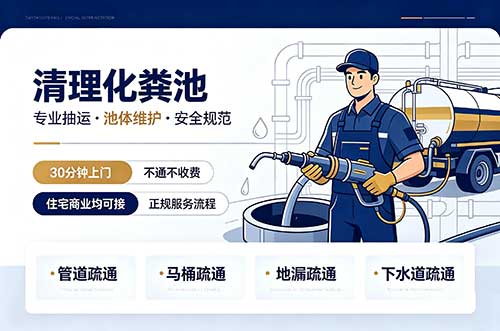 建瓯清理化粪池